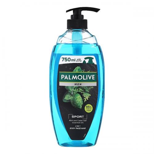 Palmolive Men Sport Mint And Cedar Leaf Essential Oils In Body