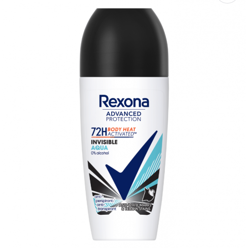 Rexona Advanced Protection Invisible Aqua H Roll On Anti