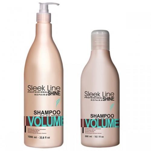 Stapiz Sleek Line Repair Shine Volume Shampoo Szampon Z Jedwabiem