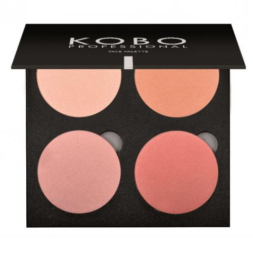 Kobo Professional Mineral Series Face Palette Contouring Paleta