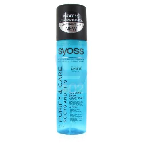 Syoss Purify Care Roots and Tips Odżywka w spray u do włosów