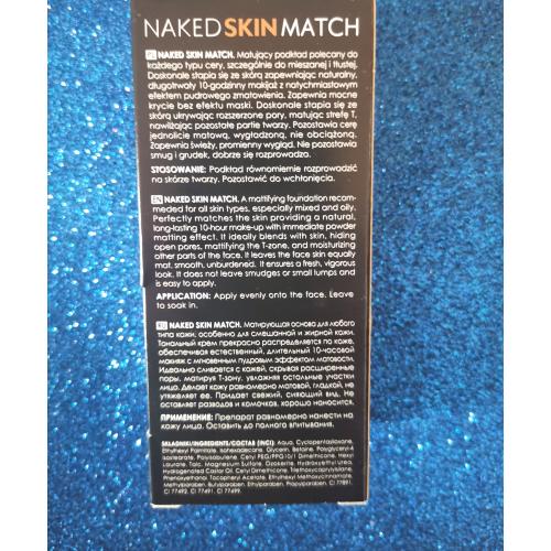 Revers Cosmetics Naked Skin Match Blur Moisture Foundation Opinie I