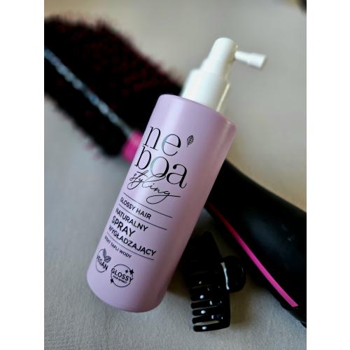 Neboa Styling Glossy Hair Naturalny Spray Wyg Adzaj Cy Opinie I