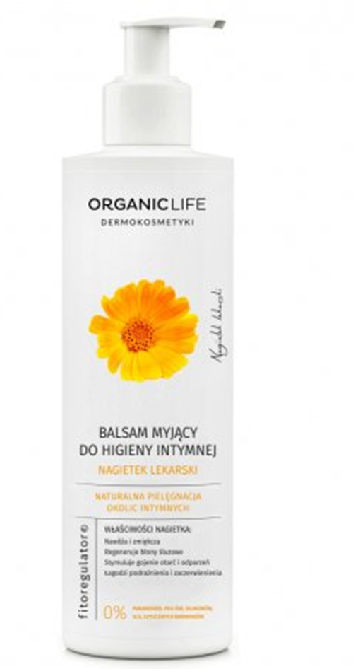 Organic Life Balsam Myj Cy Do Higieny Intymnej Z Wyci Giem Z Nagietka