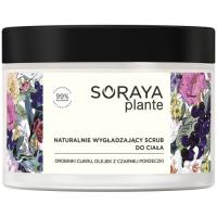 Plante, Naturalnie wygładzający scrub do ciała 'drobinki cukru, olejek z czarnej porzeczki'