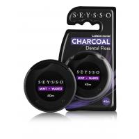 SEYSSO, Carbon Range, Charcoal Dental Floss