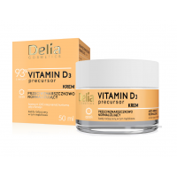 Delia, Vitamin D3 Precursor, Krem przeciwzmarszczkowo-normalizujący na dzień