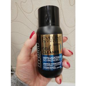 Eveline Cosmetics Hybrid Professional, Nail Cleaner (Odtłuszczacz do paznokci) - opinie | zdjęcie do recenzji od Olinx - 1