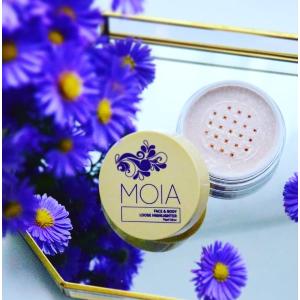 MOIA Face & Body Loose Highlighter (Rozświetlacz sypki do twarzy i ciała) - opinie | zdjęcie do recenzji od AneczkaK86 - 1