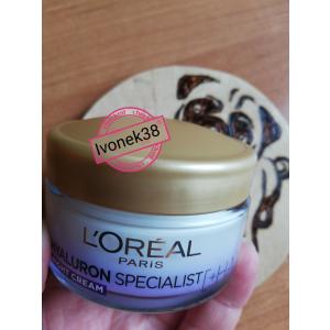 L'Oreal Paris Hyaluron Specialist, Replumping Moisturizing Night Cream/Mask (Wypełniająca pielęgnacja nawilżająca, krem/maska na noc) - opinie | zdjęcie do recenzji od Ivonek38