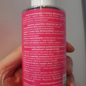 Miya Cosmetics Beauty.lab, Tonik rozświetlający z kwasem glikolowym 5% - opinie | zdjęcie do recenzji od clareblondi - 5