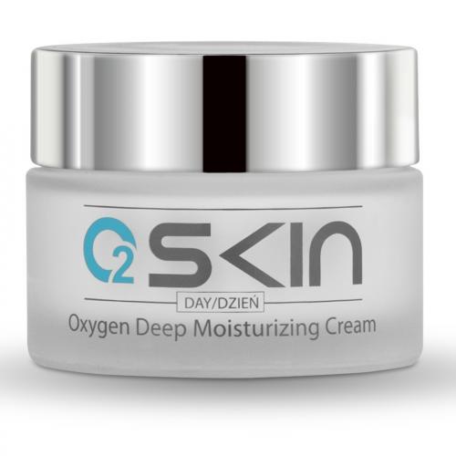 O2skin Oxygen Deep Moisturizing Day Cream Tlenowy Głęboko Nawilżający Krem Na Dzień 30 Tlenu 4838