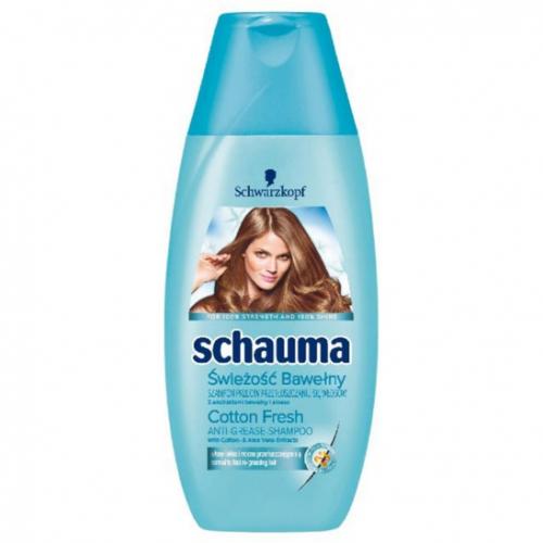 Schwarzkopf Schauma, Świeżość Bawełny, Szampon do włosów przetłuszczających się