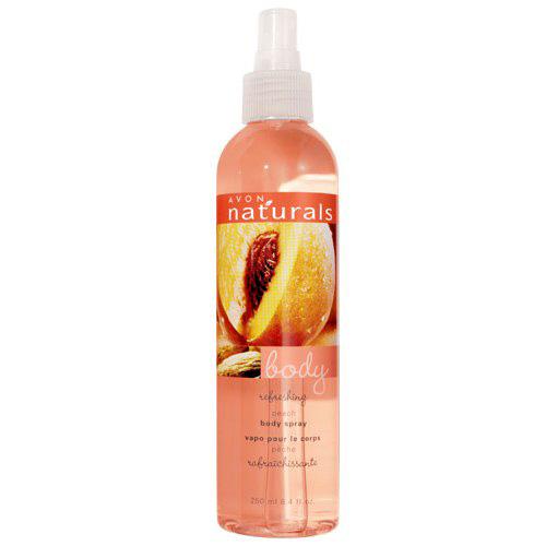 Avon, Naturals, Peach & Ginseng, Refreshing Body Spray (Odświeżający spray do ciała `Brzoskwinia i żeń-szeń`)