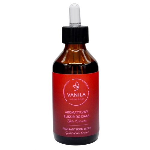 Vanila Natural Blends, Aromatyczny eliksir do ciała `Złoto orientu`