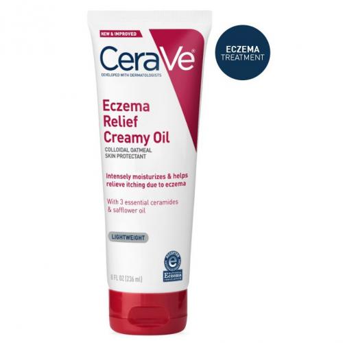 CeraVe, Eczema Relief Creamy Oil (Kremowy olejek do egzemy)