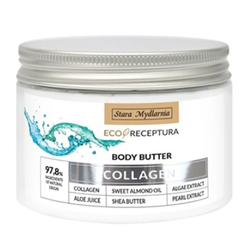 Stara Mydlarnia, Eco Receptura, Body Butter Collagen (Masło do ciała z kolagenem morskim)