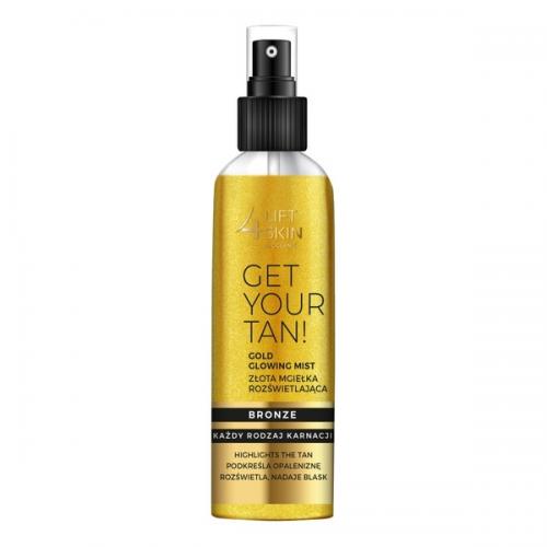 Lift4Skin, Get Your Tan!, Gold Glowig Mist (Złota mgiełka rozświetlająca)