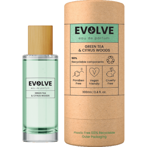 Evolve Organic Beauty, Green Tea & Citrus Woods EDP