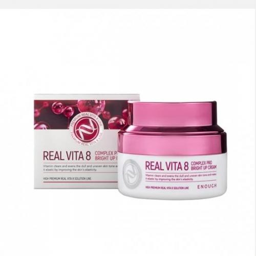 Enough, Real Vita 8, Complex Pro Bright Up Cream (Krem do twarzy z witaminami)