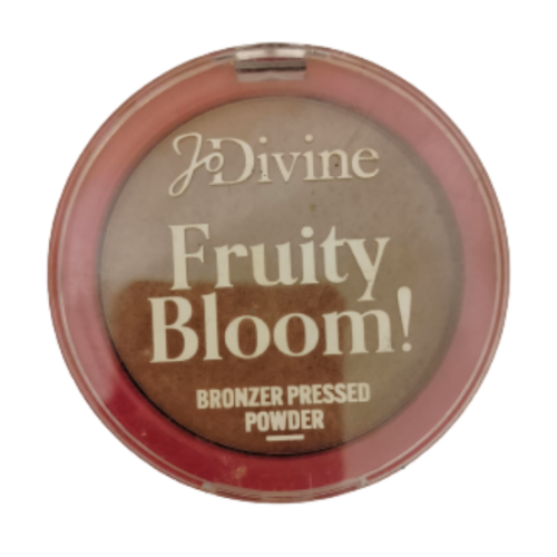 Jo Divine, Fruity Bloom, Bronzer Pressed Powder (Prasowany bronzer)