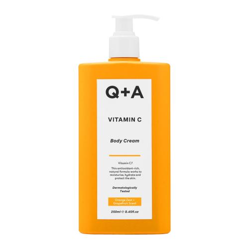Q+A, Vitamin C, Body Cream (Antyoksydacyjny balsam do ciała z witaminą C)