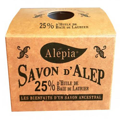 Alepia, Savon d`Alep 25% Laurier (Mydło Alep 25% oleju Laurie)