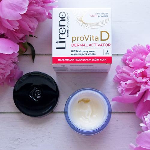 Lirene Dermoprogram ProVita D, PRO Dermal Activator (Ultra aktywny krem regenerujący na noc z witaminą D) - opinie | zdjęcie do recenzji od mcblondi