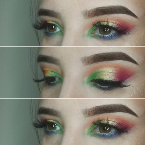 Morphe Brushes 35B-35 Color Glam, Eyeshadow Palette (Paleta 30 kolorowych cieni do powiek) - opinie | zdjęcie do recenzji od marrylou
