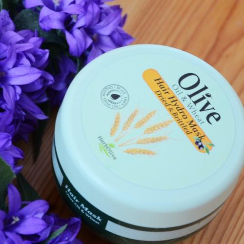 HerbOlive Hair Hydro Mask Dried & Brittle Olive Oil & Wheat (Nawilżająca maska do włosów suchych oliwkowa z pszenicą) - opinie | zdjęcie do recenzji od Paatriziaa - 3