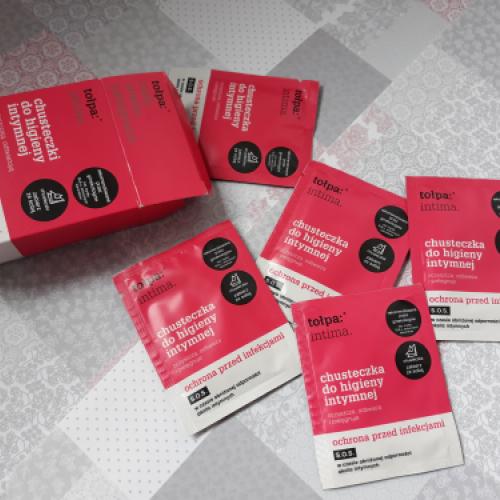 Tołpa Intima., Ochrona przed infekcjami, Chusteczki do higieny intymnej - opinie | zdjęcie do recenzji od Werka909