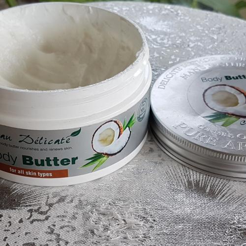 Naturalis Peau Delicate, Coconut Body Butter (Masło do ciała z olejkiem kokosowym) - opinie | zdjęcie do recenzji od Iwona_C - 1