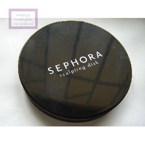 Sephora Sculpting Disc, Powder Trio (Puder matujący, rozświetlający  i brązer) - opinie | zdjęcie do recenzji od kuki9 - 1