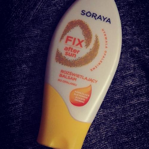 Soraya Fix After Sun, Rozświetlający balsam po opalaniu - opinie | zdjęcie do recenzji od dominiszkiew