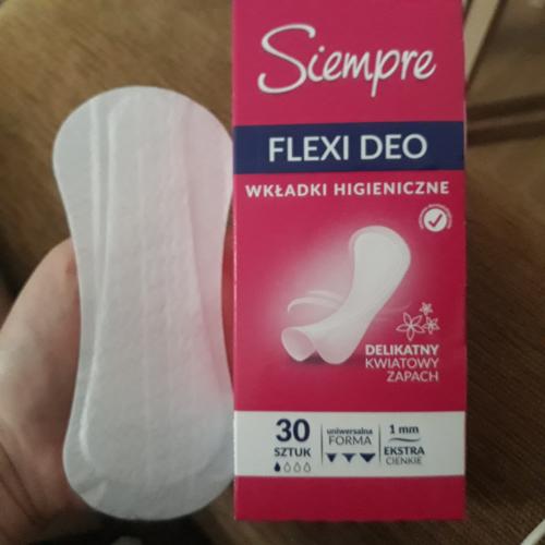Siempre Flexi Deo, Wkładki higieniczne - opinie | zdjęcie do recenzji od martus2803