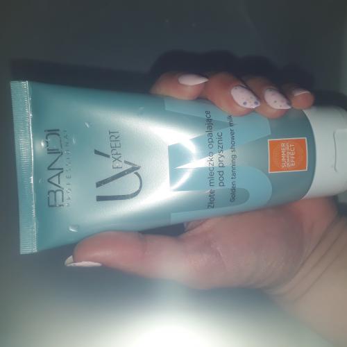 Bandi UV Expert, Golden Tanning Shower Milk (Złote mleczko opalające pod prysznic) - opinie | zdjęcie do recenzji od efka007