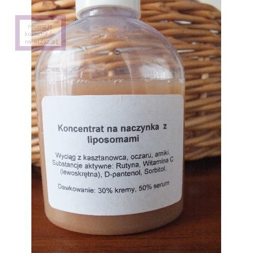 Fitomed Nago, Koncentrant na naczynka z liposomami - opinie | zdjęcie do recenzji od smykusmyk