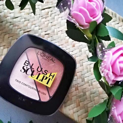 L'Oreal Paris Blush Sculpt, Trio Contouring Blush (Róż do policzków) - opinie | zdjęcie do recenzji od dastiinqa - 3