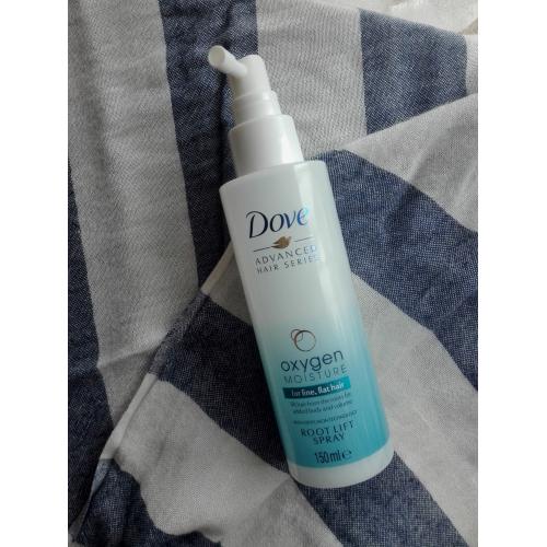 Dove Advanced Hair Series, Oxygen & Moisture, Root Lift Spray (Spray unoszący włosy u nasady) - opinie | zdjęcie do recenzji od ev6
