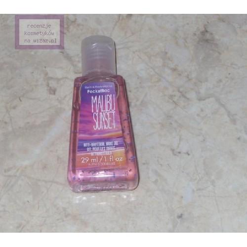Bath & Body Works PocketBac, Malibu Sunset, Anti - Bacterial Hand Gel (Antybakteryjny żel do rąk) - opinie | zdjęcie do recenzji od Organzza - 2