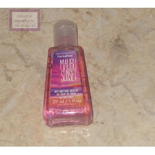 Bath & Body Works PocketBac, Malibu Sunset, Anti - Bacterial Hand Gel (Antybakteryjny żel do rąk) - opinie | zdjęcie do recenzji od Organzza - 4