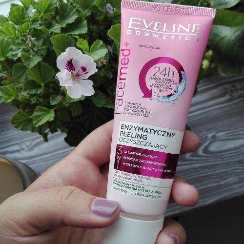 Eveline Cosmetics Facemed +, Enzymatyczny peeling oczyszczający 3 w 1 - opinie | zdjęcie do recenzji od pamnowa