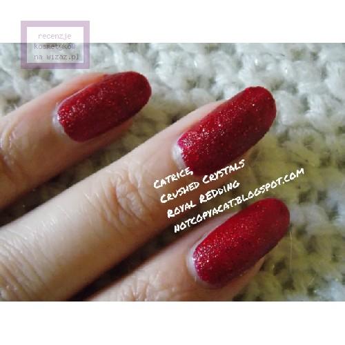 Catrice Crushed Crystals Nail Polish (Lakier do paznokci o piaskowej fakturze) - opinie | zdjęcie do recenzji od LillyS - 2
