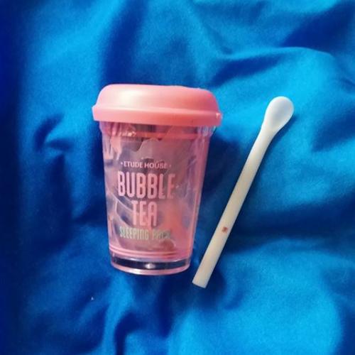 Etude Bubble Tea, Sleeping Pack (Maseczka na noc) - opinie | zdjęcie do recenzji od MoniaPasi - 2