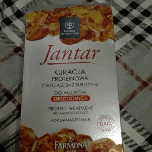 Jantar Kuracja proteinowa do włosów zniszczonych - opinie | zdjęcie do recenzji od kaszamannatoja - 1