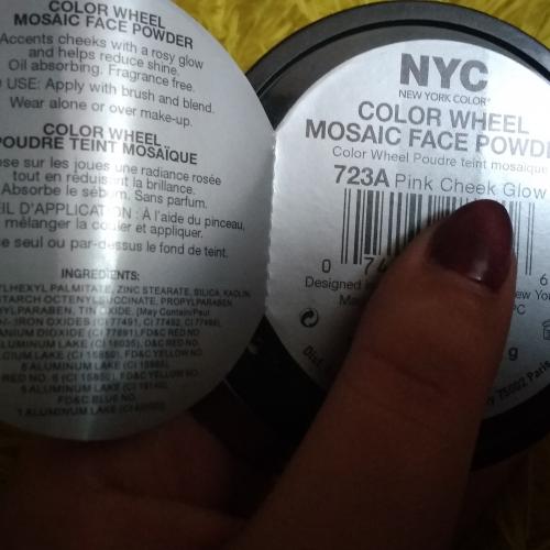 N.Y.C. Color Wheel Mosaic Face Powder - opinie | zdjęcie do recenzji od szminka2010 - 1