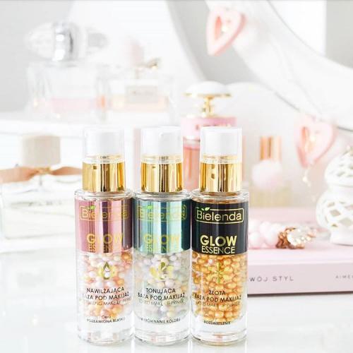 Bielenda Glow Essence, Moisturizing Make-up Primer (Baza pod makijaż nawilżająca) - opinie | zdjęcie do recenzji od inspiracjum