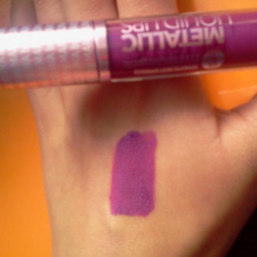 Bell HYPOAllergenic, Metallic Liquid Lips by Marcelina (Płynna pomadka metaliczna) - opinie | zdjęcie do recenzji od Smerfeta83 - 2