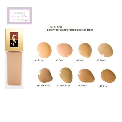 Yves Saint Laurent Teint Resist, Long Wear Foundation SPF 10 (Podkład ultratrwały SPF 10) - opinie | zdjęcie do recenzji od briliant - 1