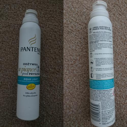 Pantene Pro-V, Aqua Light, Lekka odżywka w piance pod prysznic - opinie | zdjęcie do recenzji od Adashi - 1